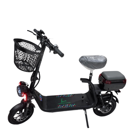 صورة سكوتر أبو سلة 12 – تصميم مريح مع إضاءة وشاشة